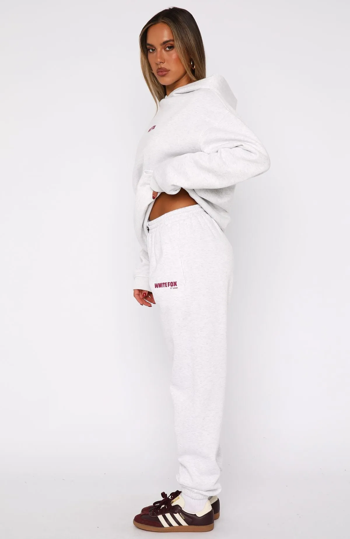 11th Street New York Or Nowhere Sweatpants Berry Blast Relaxed Cut
