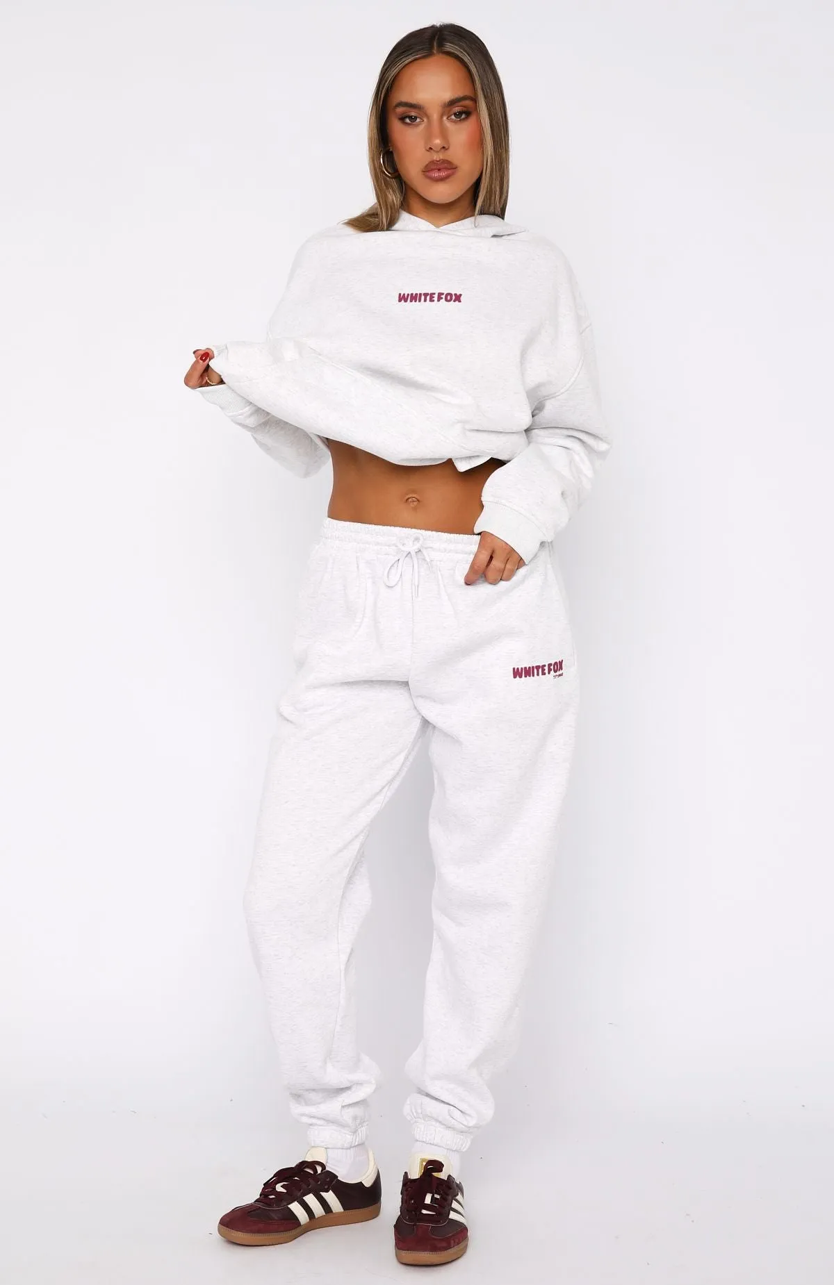 11th Street New York Or Nowhere Sweatpants Berry Blast Relaxed Cut