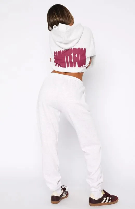 11th Street New York Or Nowhere Sweatpants Berry Blast Relaxed Cut
