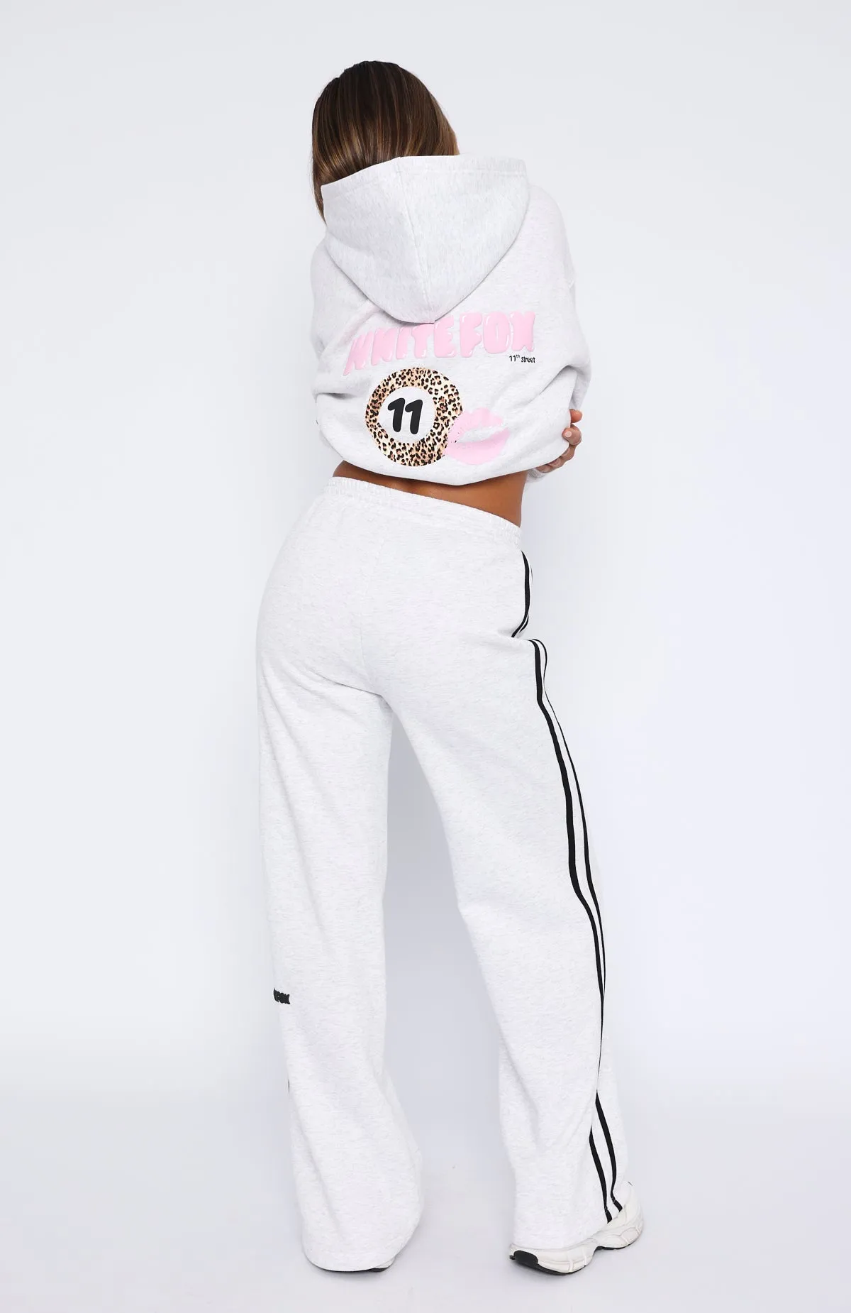11th Street Out & About Wide Leg Sweatpants Glaze Relaxed Cut
