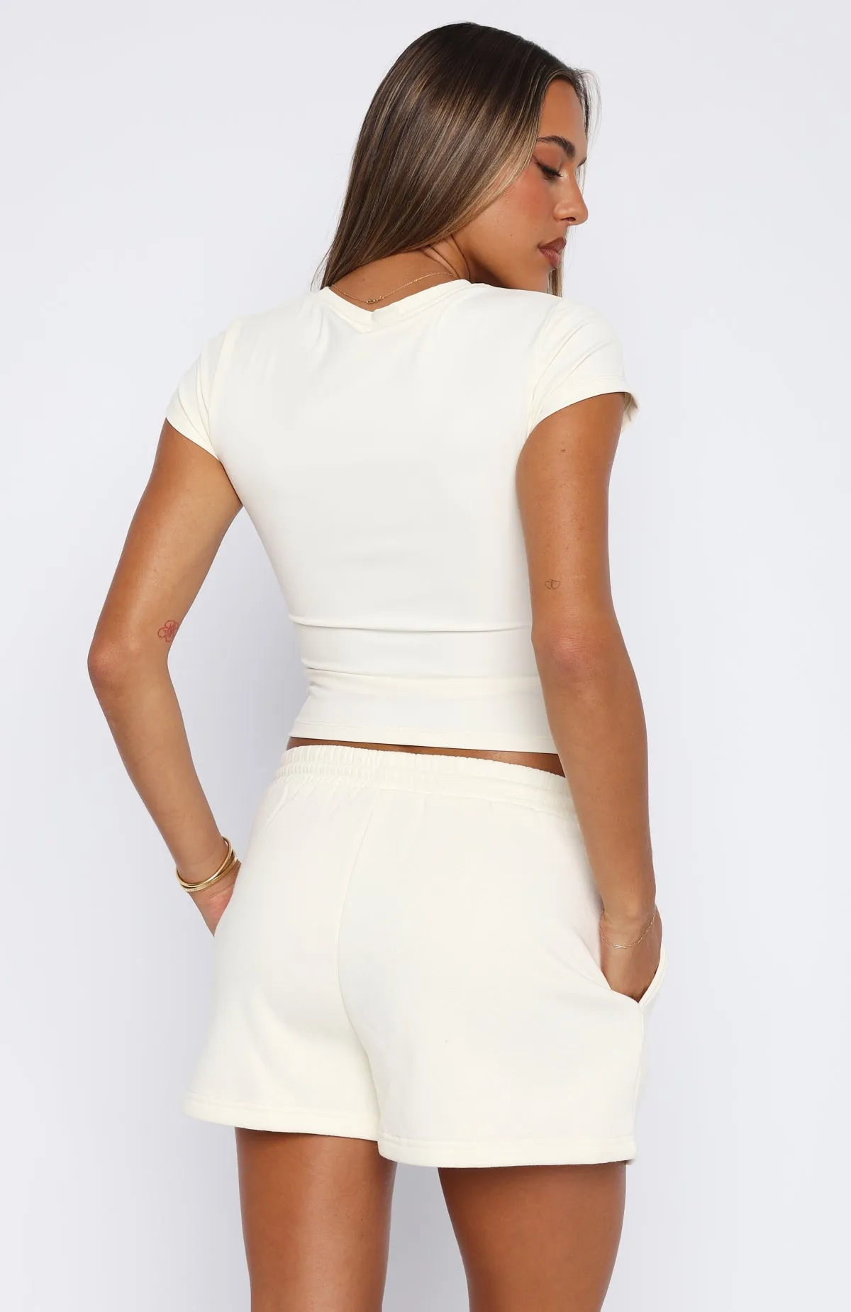 11th Street Sweet Kisses Lounge Shorts Cake Batter Anti Shrink