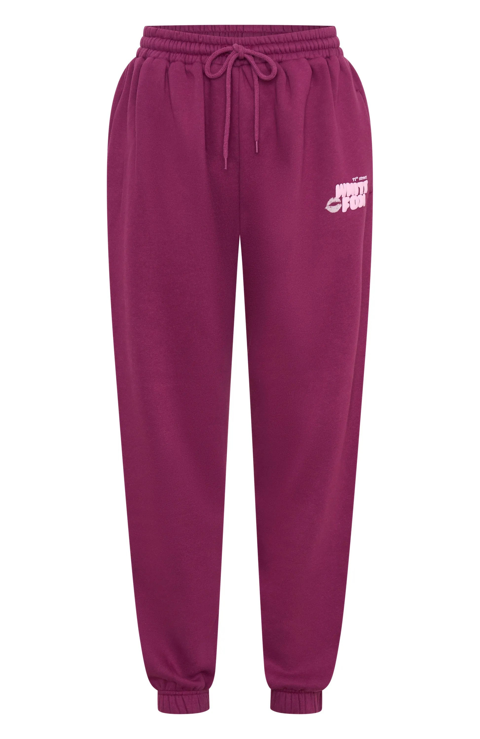 11th Street Sweet Kisses Sweatpants Very Berry Chic Design