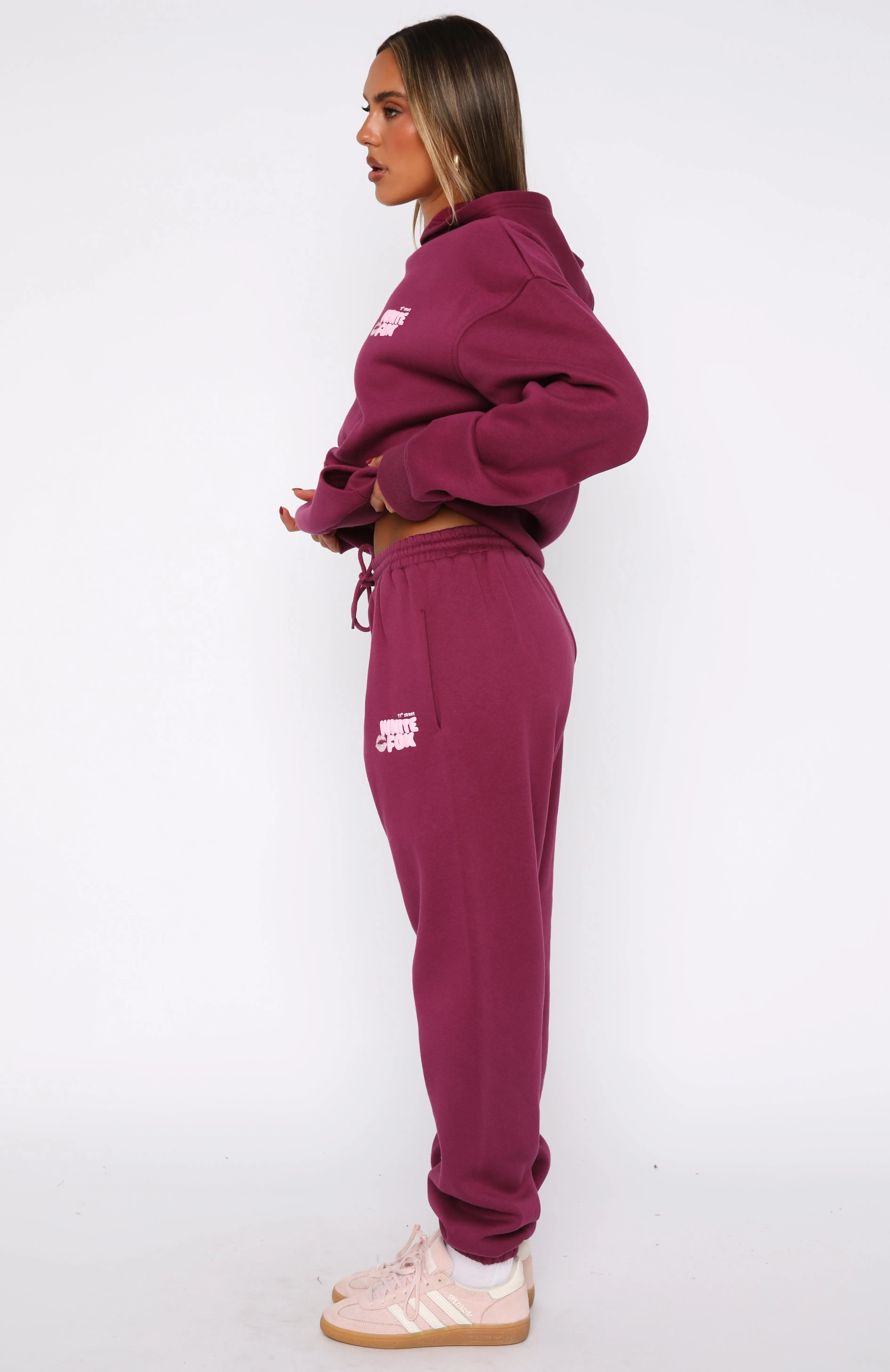 11th Street Sweet Kisses Sweatpants Very Berry Chic Design