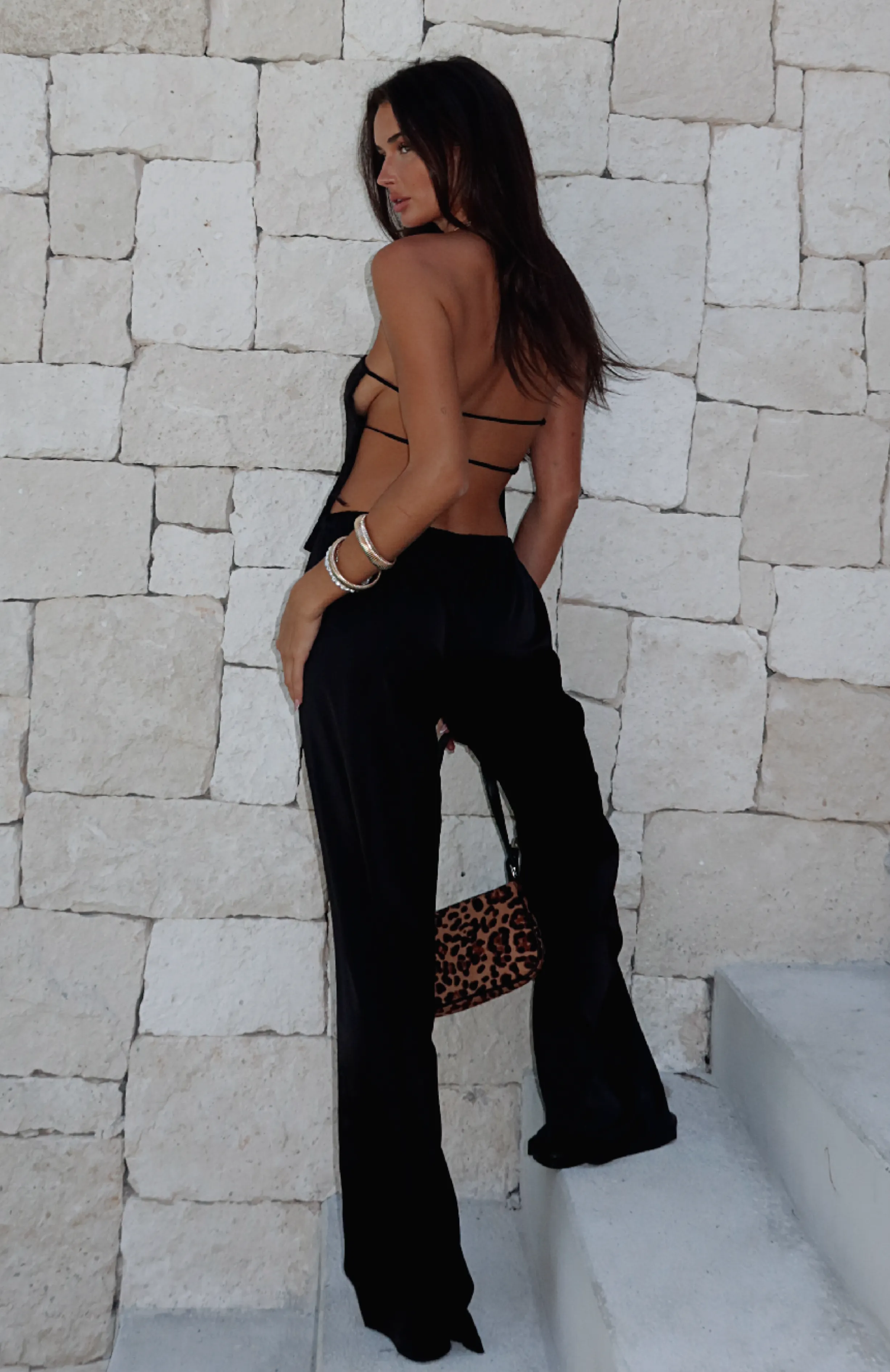 Abstract art More To Come Pants Black