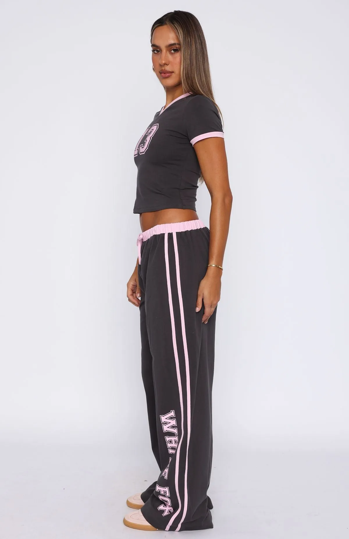 Active Fit Trying Too Hard Track Pants Volcanic
