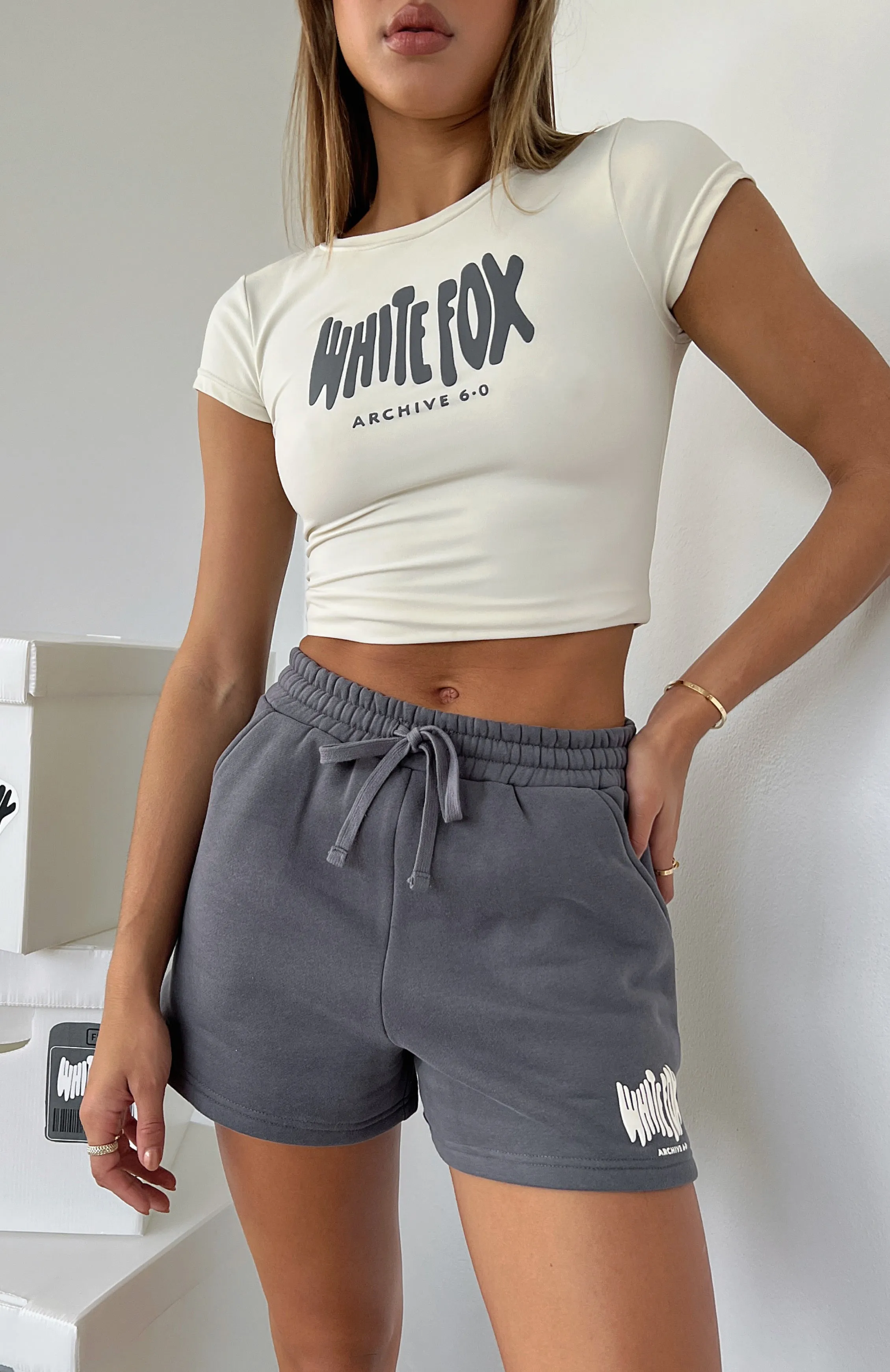 Active Shorts Archive 6.0 Lounge Shorts Ash