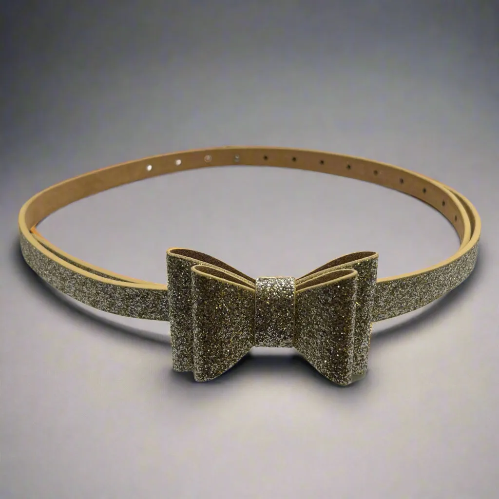 Adjustable Size Retro Bow Belt Flexible Travel