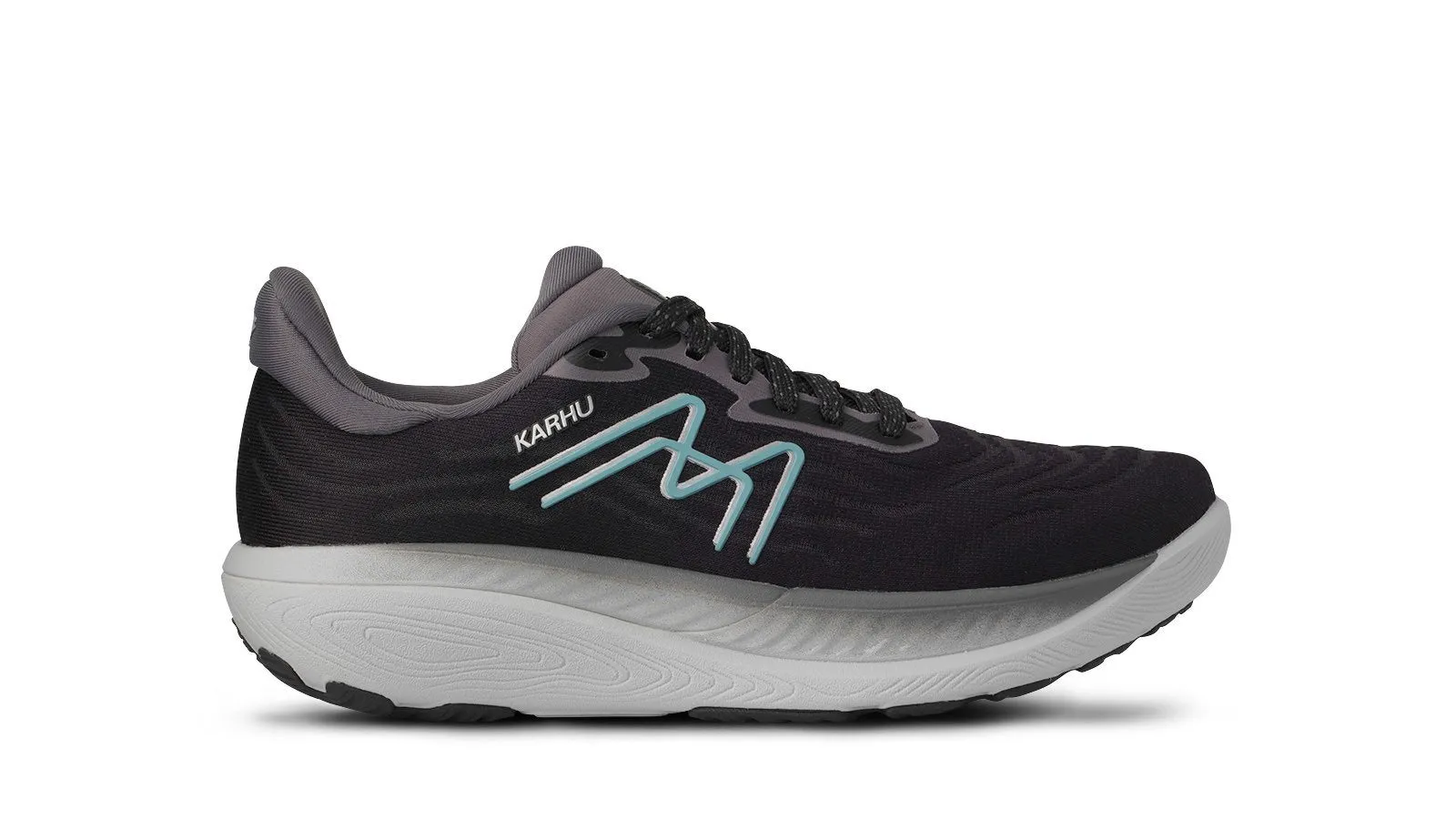 WOMEN'S IKONI 3.0 - BLACK / STONE BLUE Comfort-focused design padded - tongue shoes