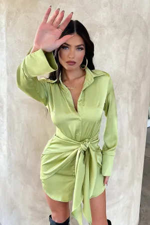 Stage Pop Alexa Dress - Green