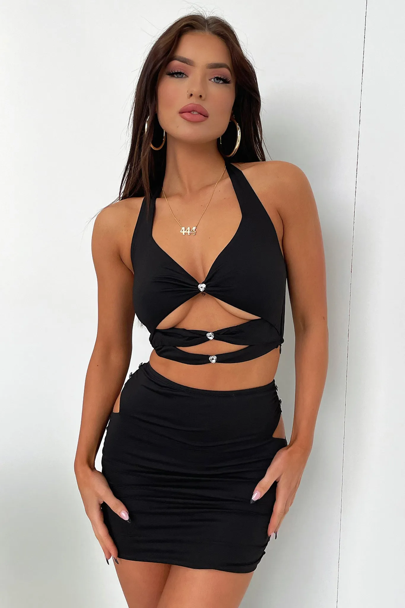 All Day Look Burleigh Skirt - Black