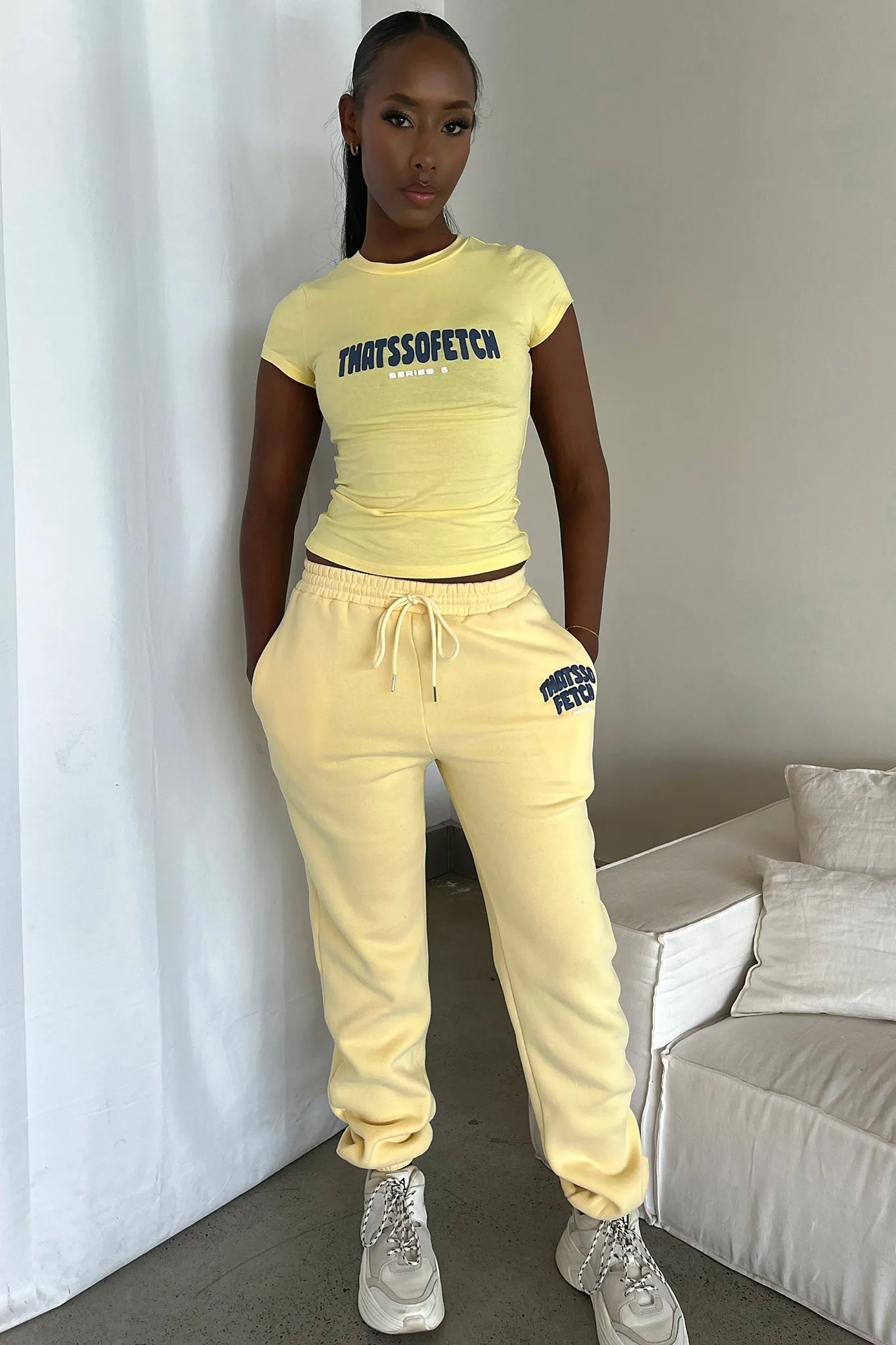 All-Day Stretch Series 5 Sweatpants - Yellow