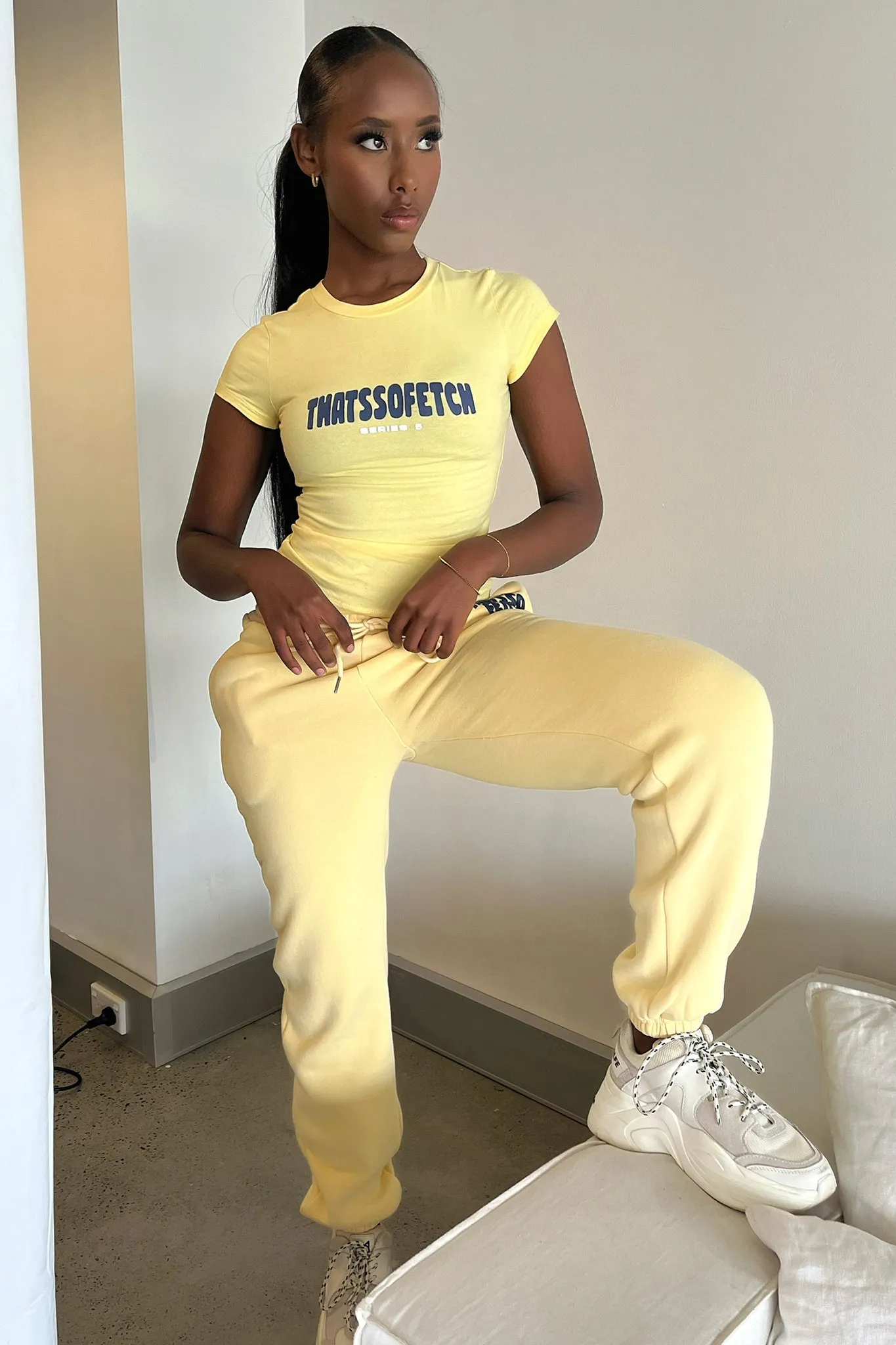 All-Day Stretch Series 5 Sweatpants - Yellow