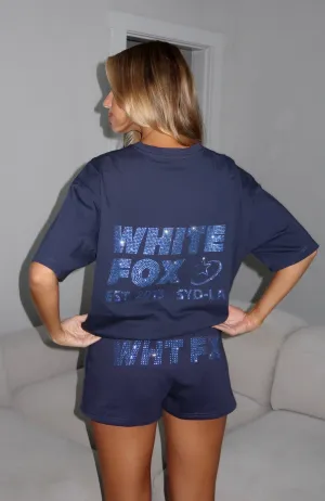Always Shining Lounge Shorts Navy Light and Comfortable