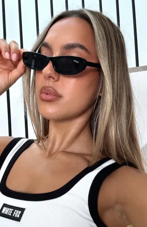Abrasion-resistant material Georgina Sunglasses Black
