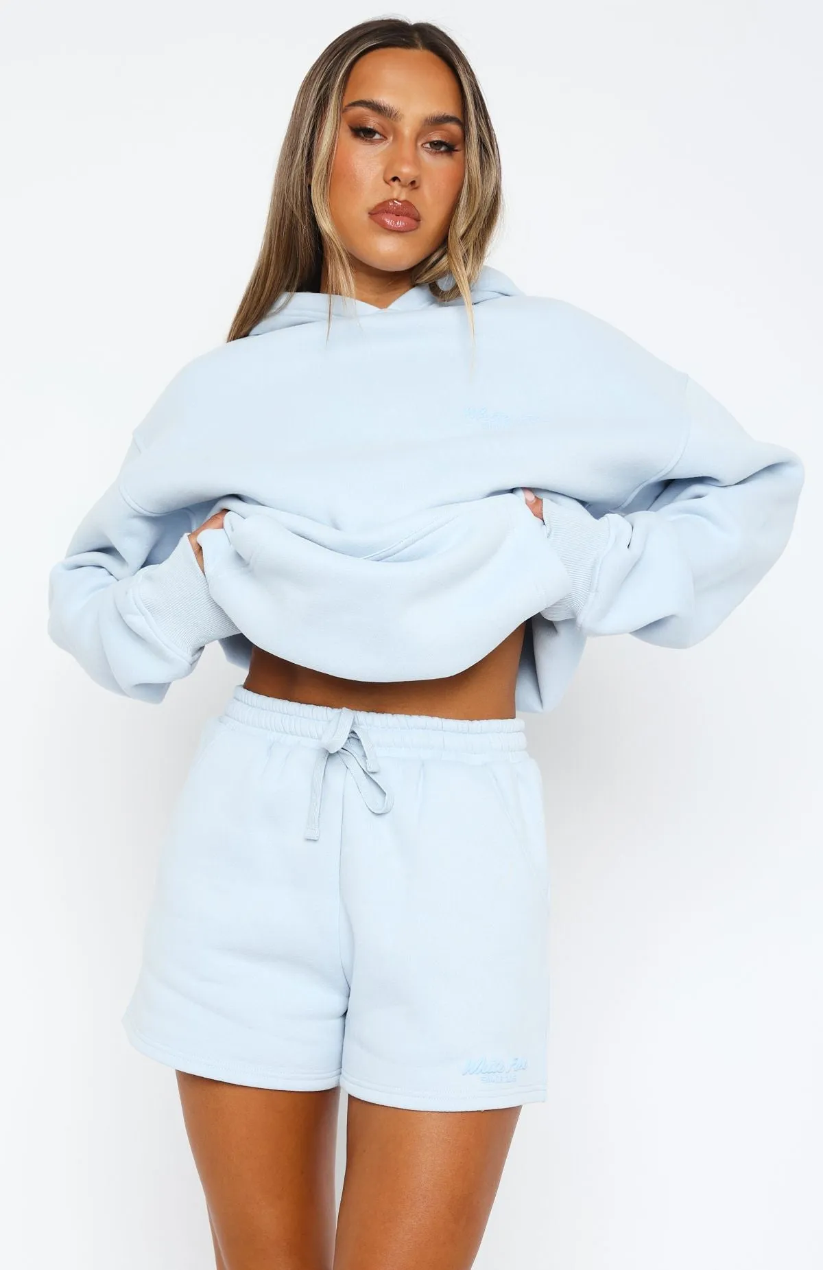 Anti Shrink Leisure Edition Lounge Shorts Baby Blue