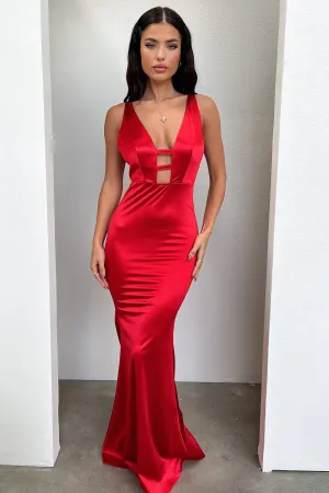 Summer Ease Ashton Dress - Red