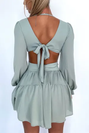 Avalon Dress - Sage Club Light