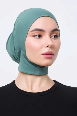 Layer Trend Bamboo Jersey Mini Full Coverage Undercap - Dark Forest
