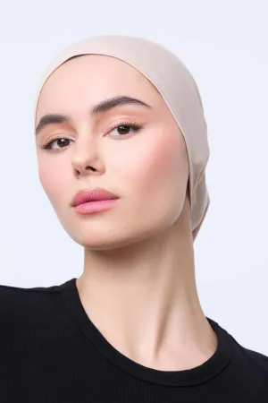 Home Layer Bamboo Jersey Undercap - Light Sand