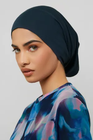 Bamboo Jersey Undercap - Navy Travel Comfort