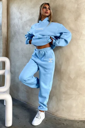 Recycled fibers Versatile use Series 3 Sweatpants - Blue