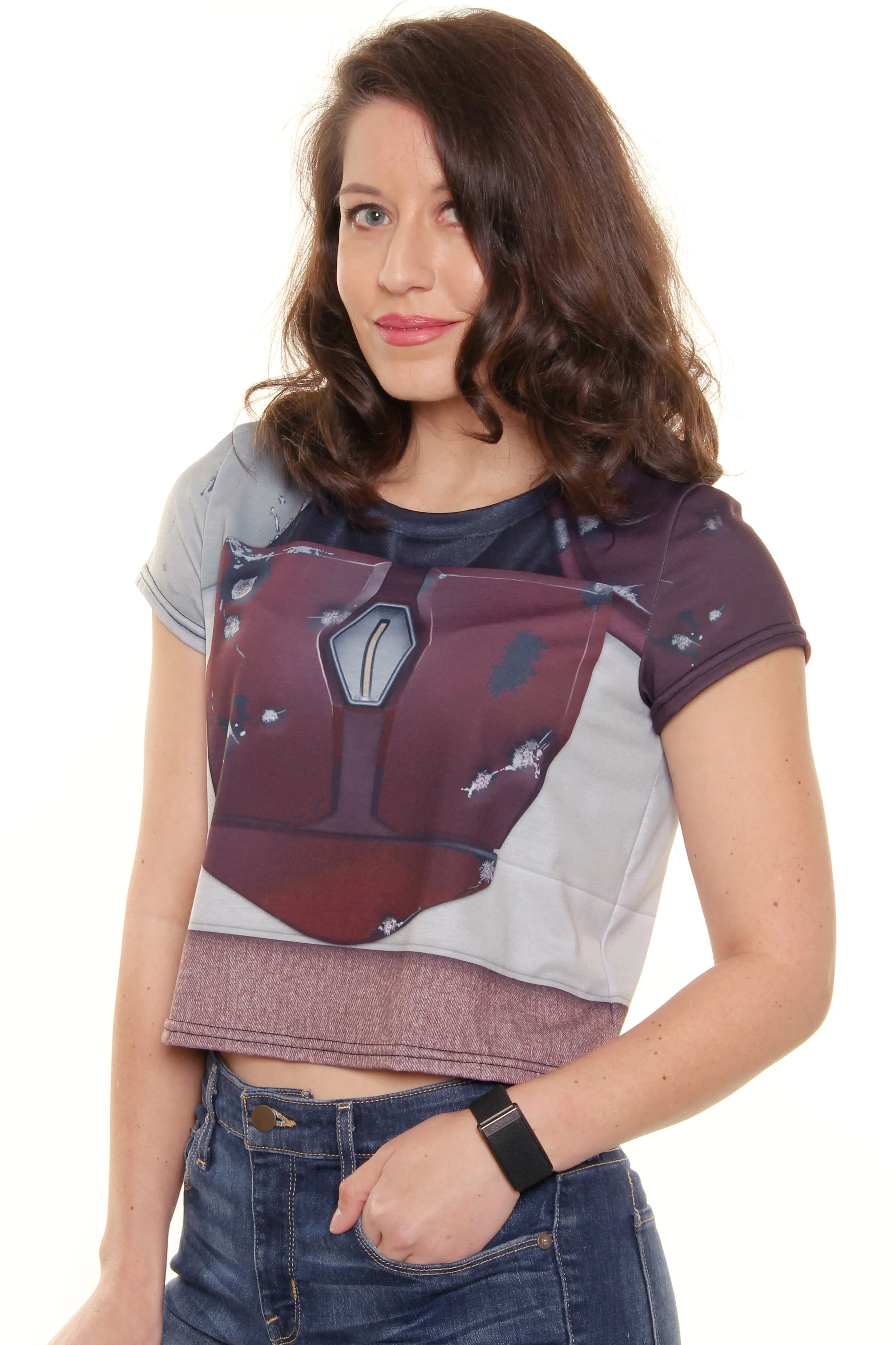 Bounty Loose Crop Top rectangular shape