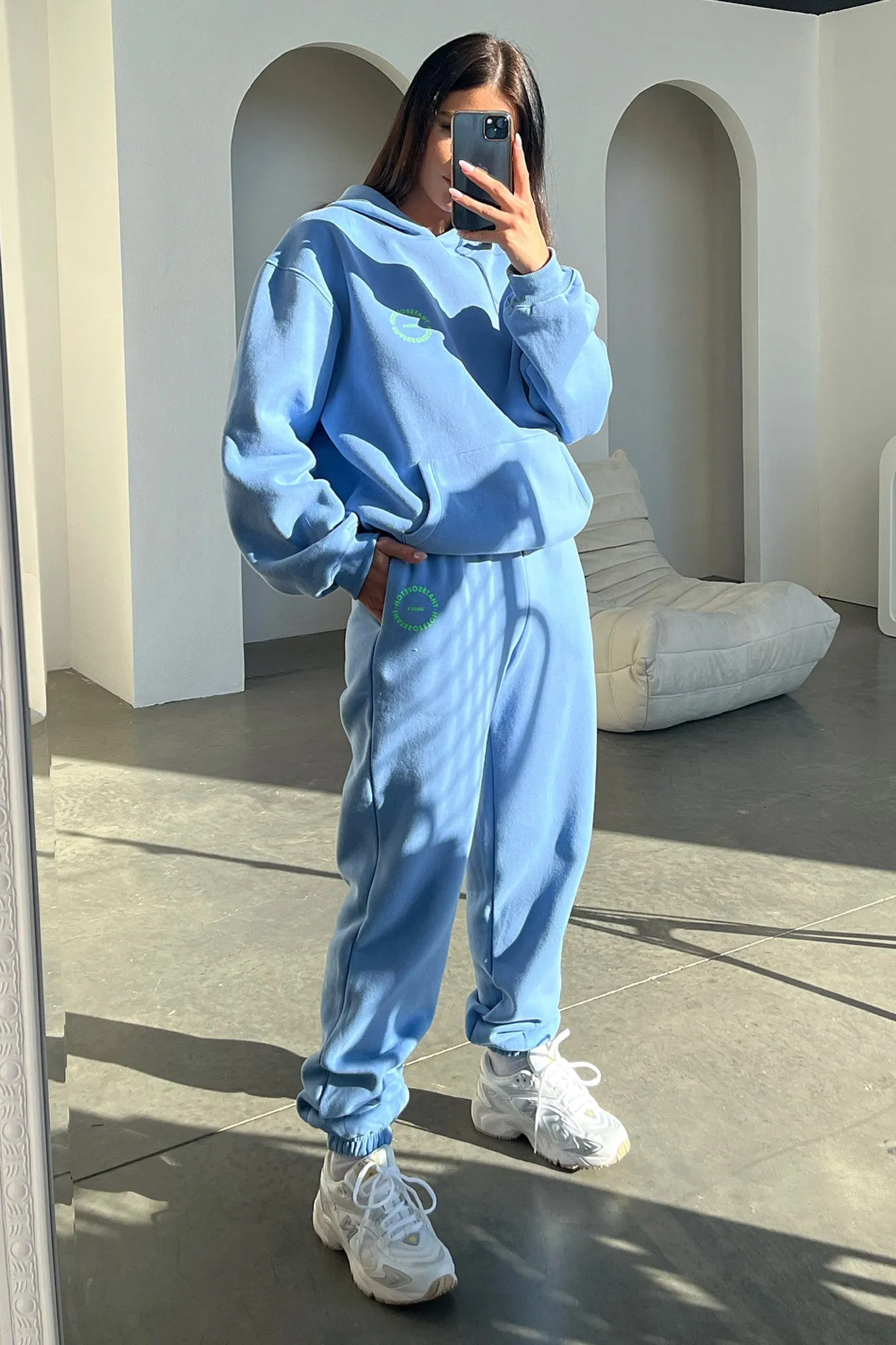 Breathable fabric Series 8 Sweatpants - Blue