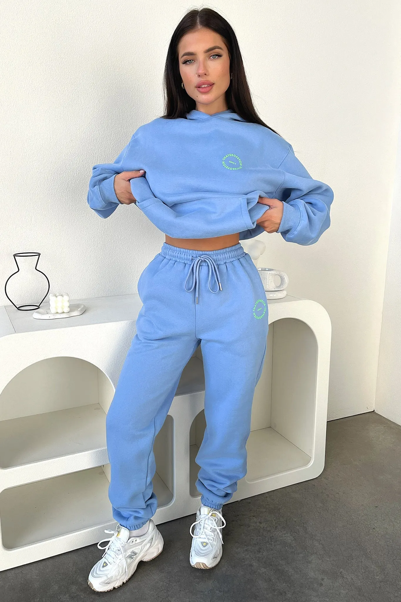 Breathable fabric Series 8 Sweatpants - Blue