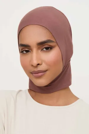 Bamboo Jersey Mini Full Coverage Undercap - Cocoa Seasonal Wear