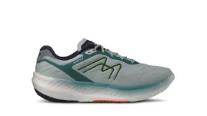 MEN'S FUSION 4.0 - SKY GRAY / GREEN FLASH anti - fatigue sole patch - decorated running option