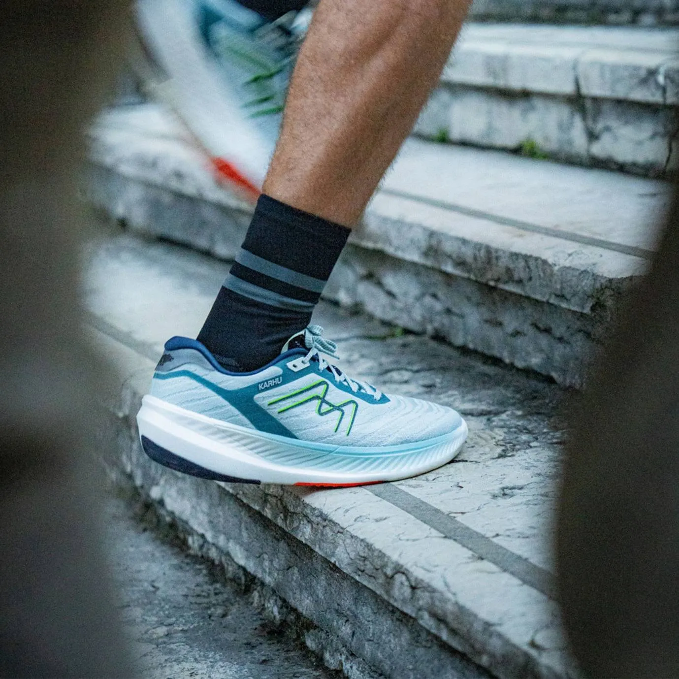 Breathable membrane insert MEN'S FUSION 4.0 - SKY GRAY / GREEN FLASH