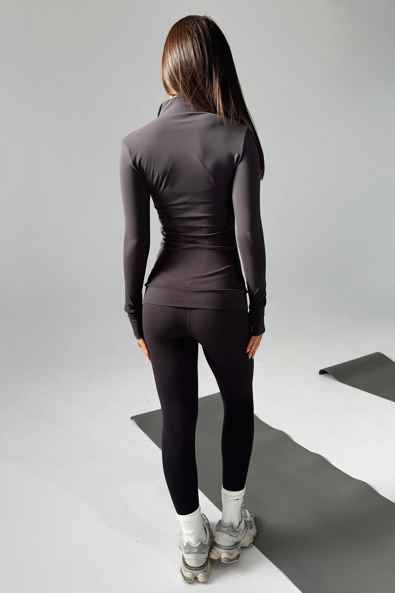 Brooks Zip Jacket - Grey Modern Shield
