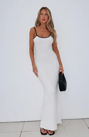 Subtle Elegance Came A Long Way Crochet Maxi Dress White