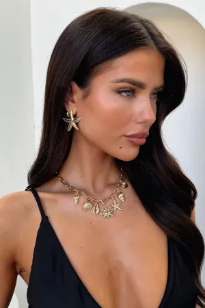 Water-resistant Effortless-Style Cari Earrings - Gold