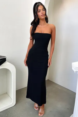 All Season Carina Maxi Dress - Black