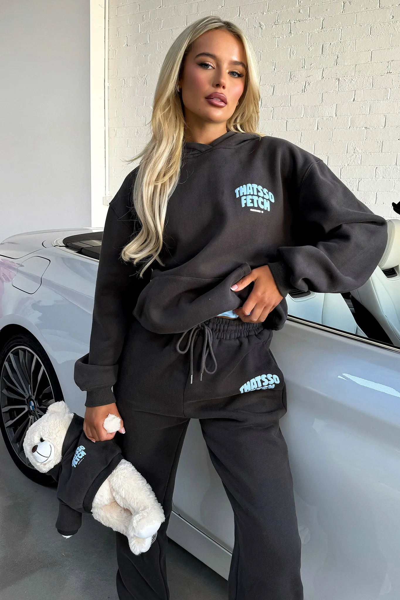 Casual Refinement Series 5 Hoodie - Charcoal/Blue