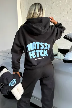 Affordable Summer Vacation Series 5 Hoodie - Charcoal/Blue