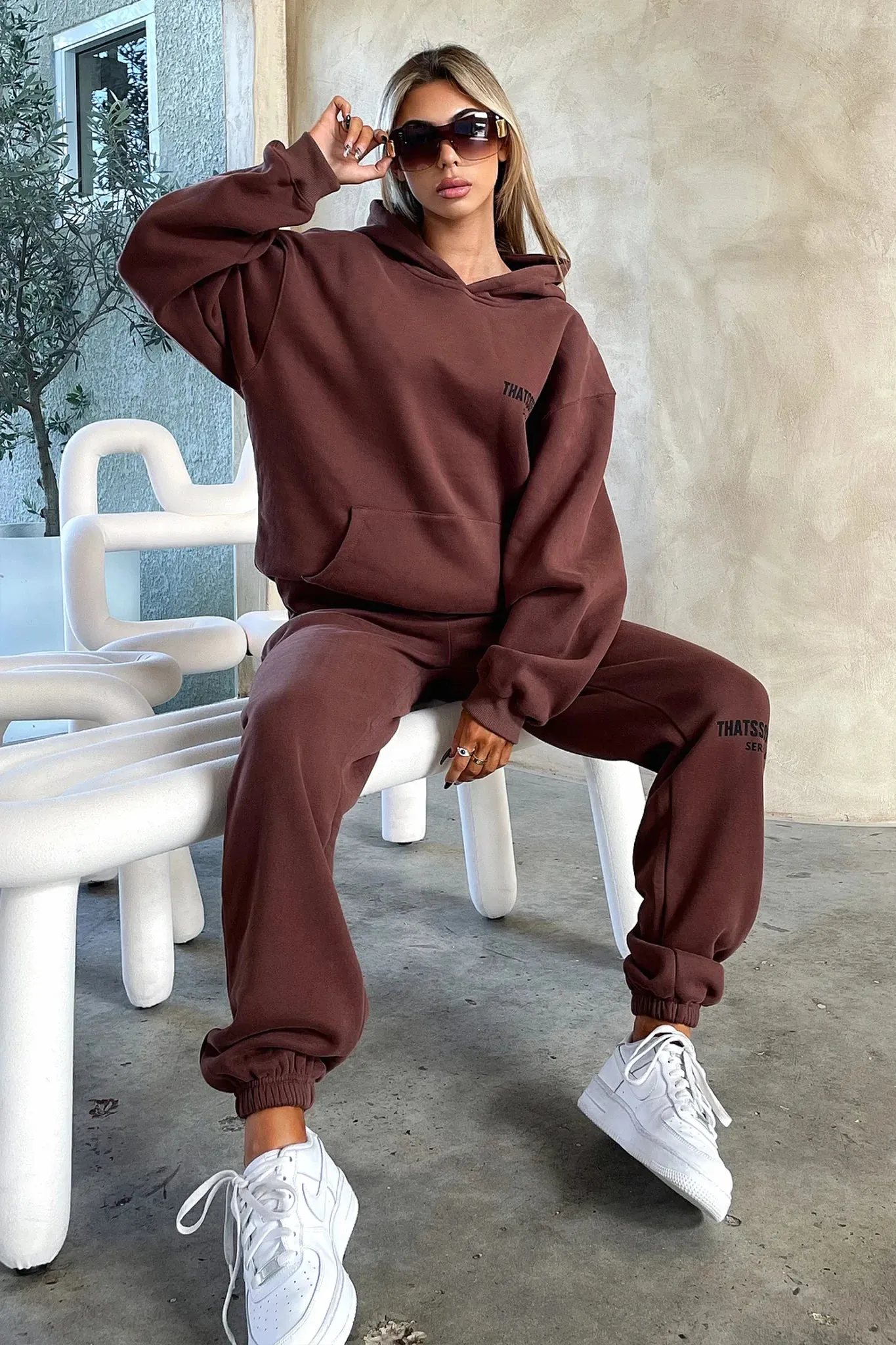 Chic Charm Series 6 Hoodie - Brown