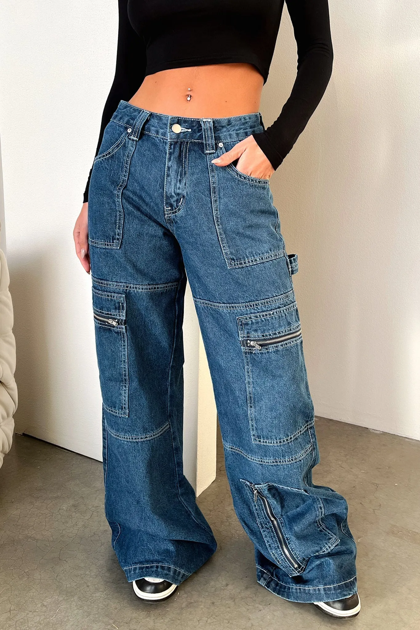 Chic Design Marishka Jeans - Blue