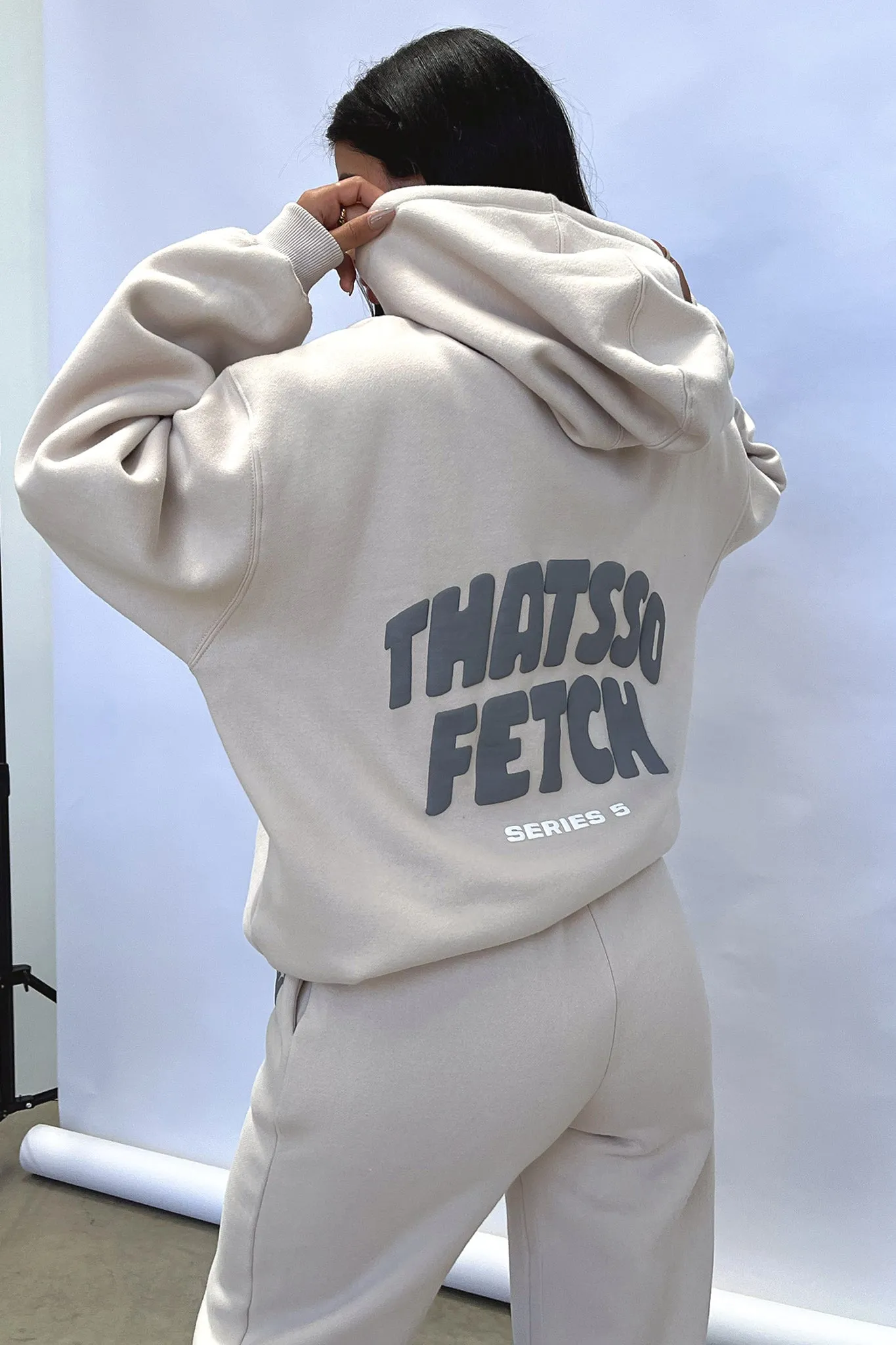 Series 5 Hoodie - Bone Mid Season Wear Warm Lining