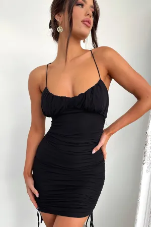 Kia Dress - Black Hot Edge