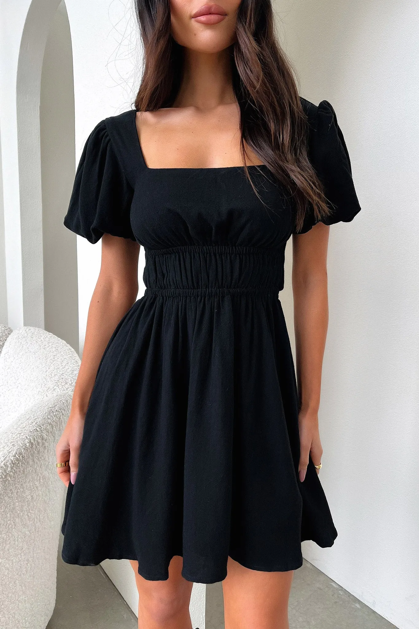 City Spark Whitney Dress - Black