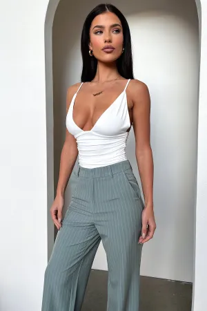 Adult Janae Bodysuit - White