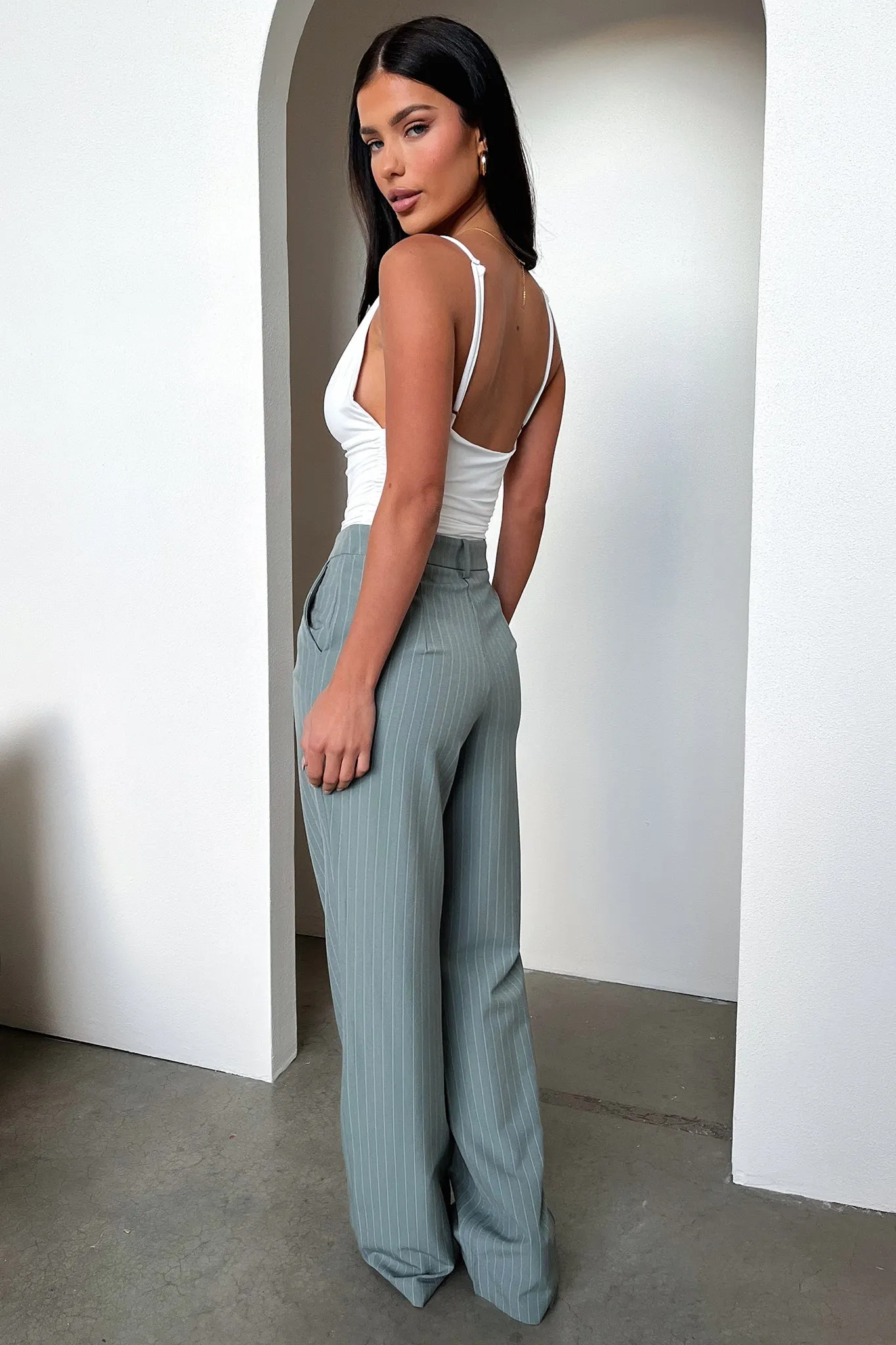 color fast Janae Bodysuit - White