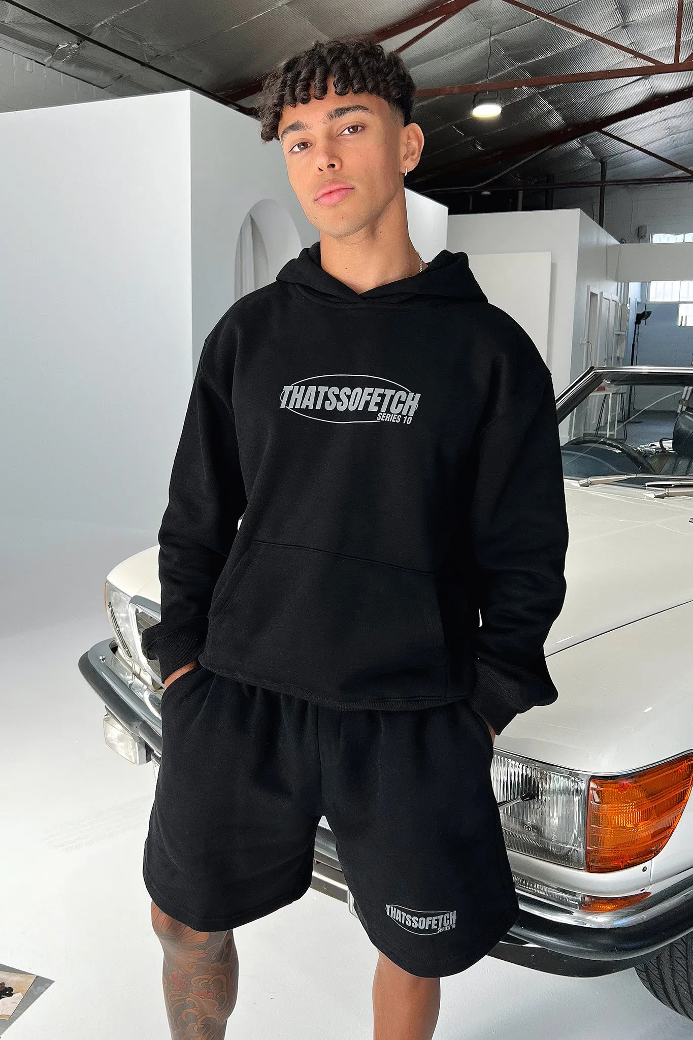 Comfy Feel Series 10 3/4 Shorts - Black