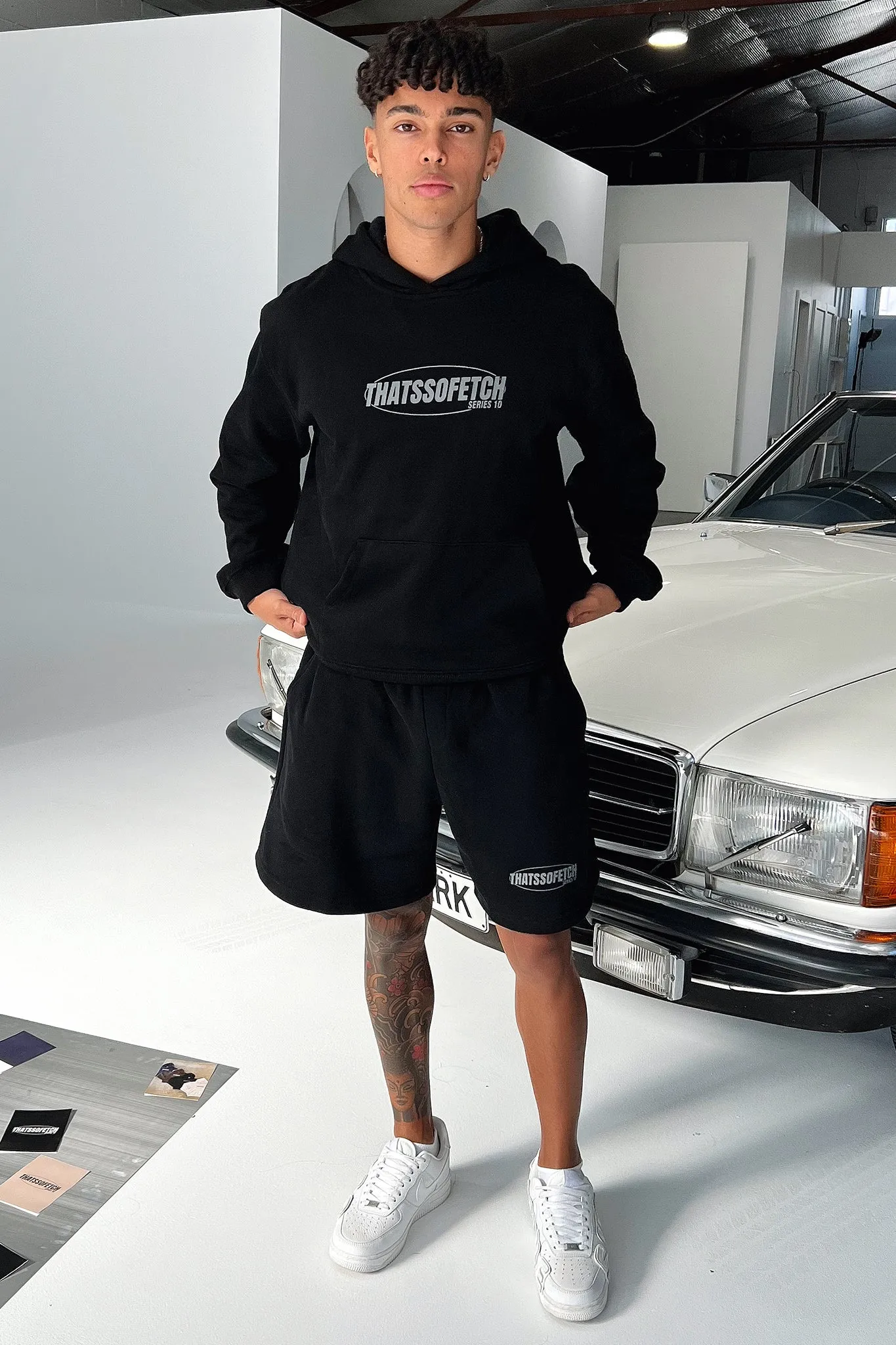 Comfy Feel Series 10 3/4 Shorts - Black