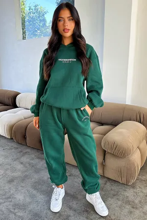 Feminine Fit Series 2 Sweatpants - Emerald Green