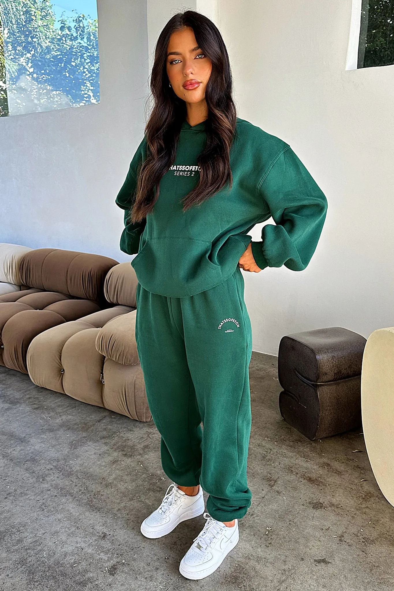 Comfy Stretch Series 2 Sweatpants - Emerald Green