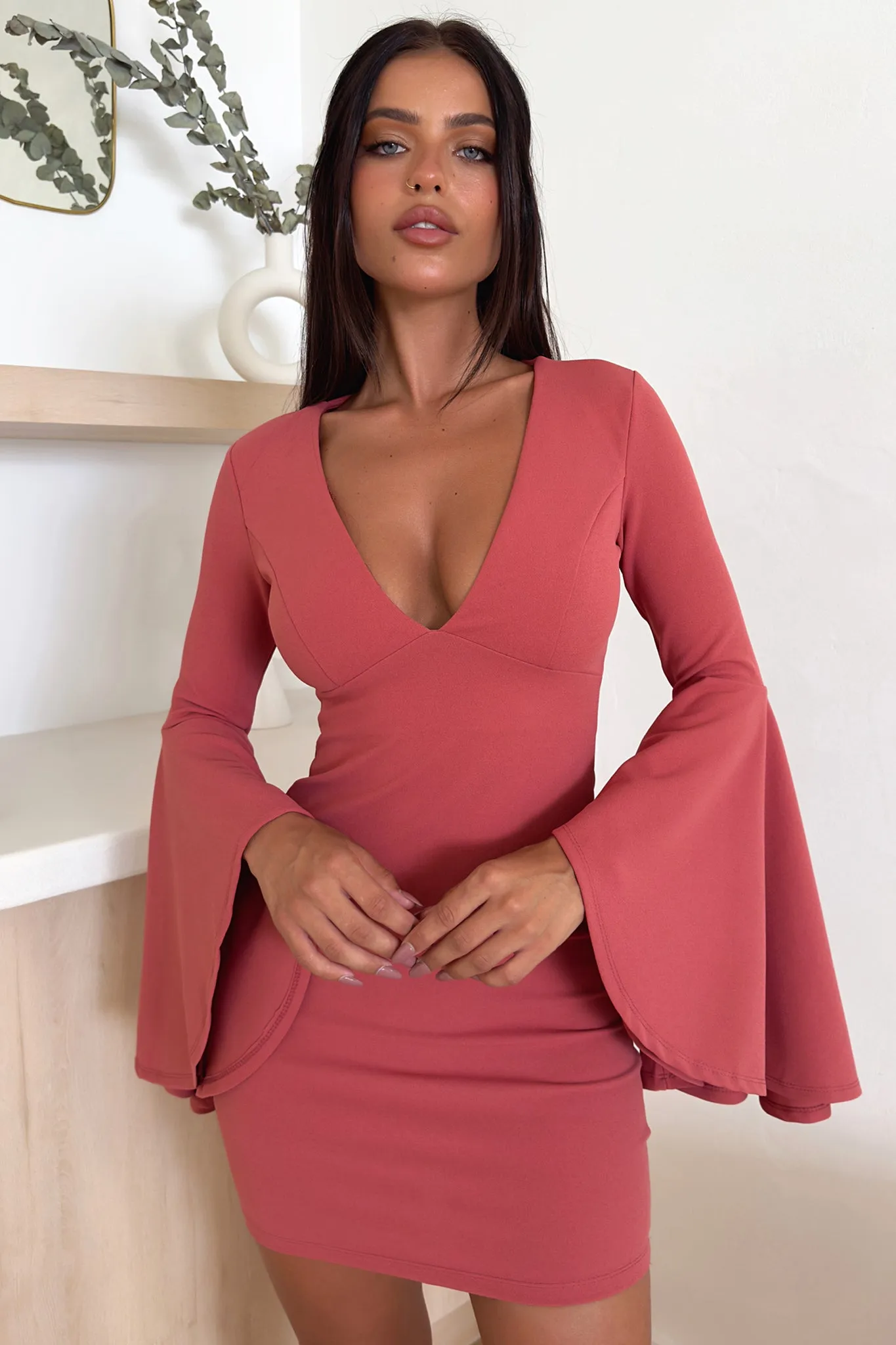 Constance Dress - Plum style glow