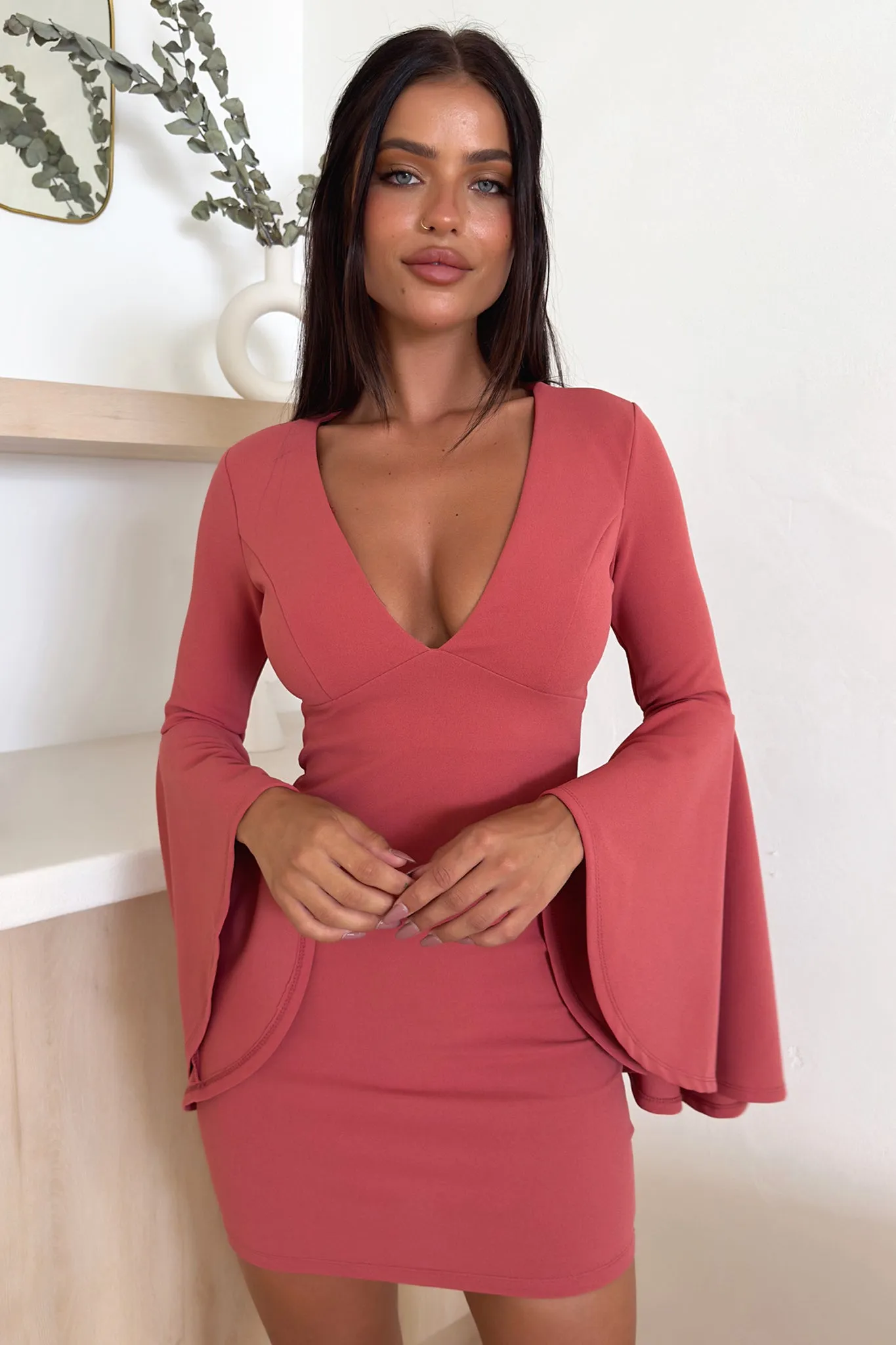 Constance Dress - Plum style glow